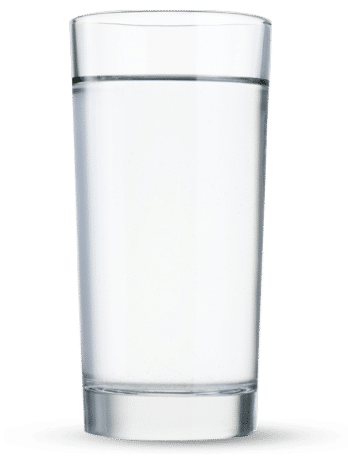 Glass of water